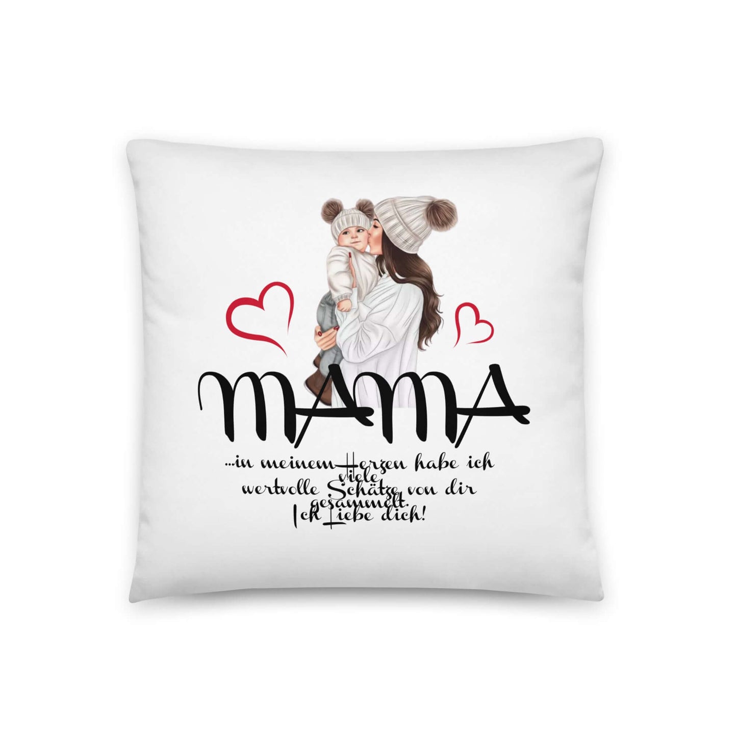 Mama-Kissenbezug „Mamaliebe“ – Das weichste Danke für die Beste