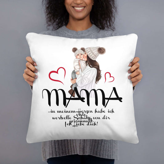 Mama-Kissenbezug „Mamaliebe“ – Das weichste Danke für die Beste